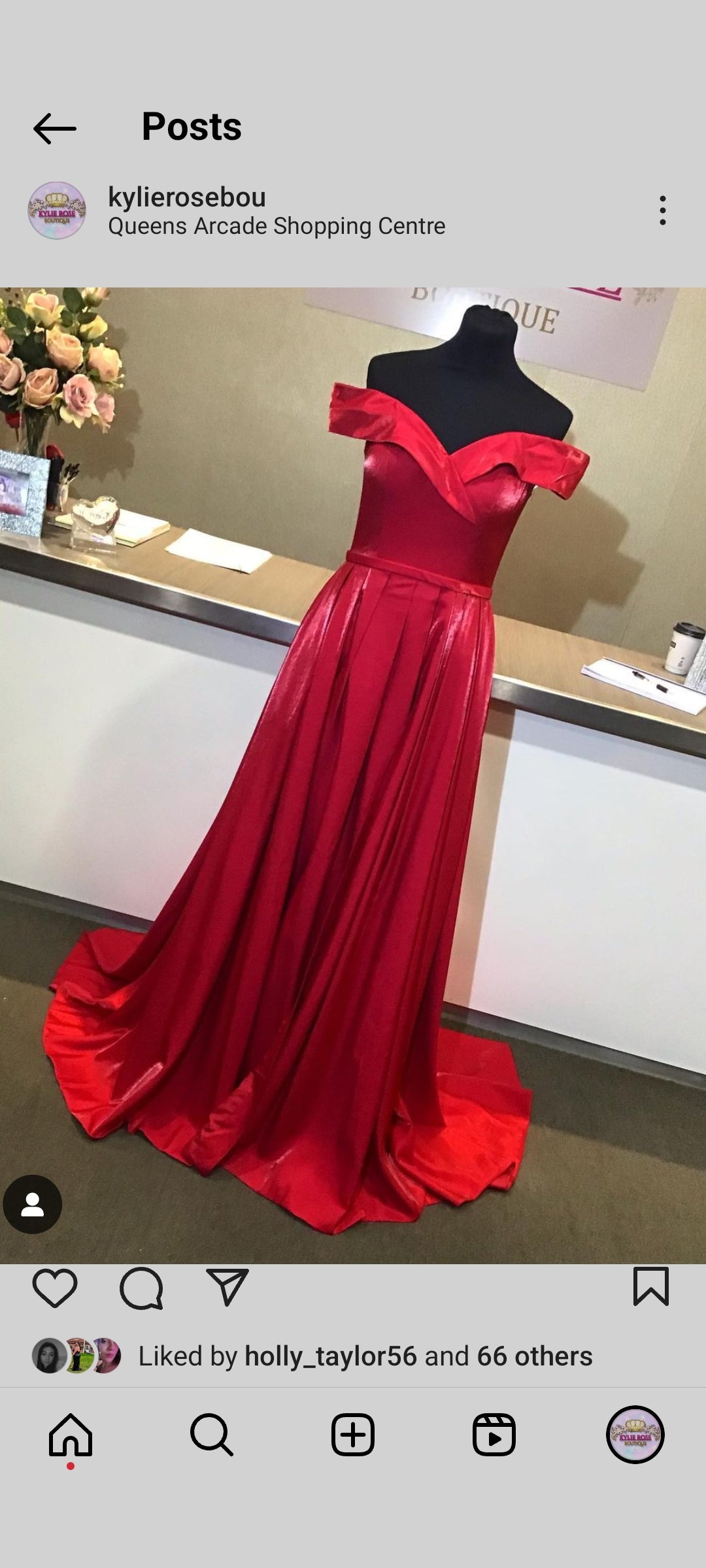Jovani Red Dress jvn64244 RRP £ 550