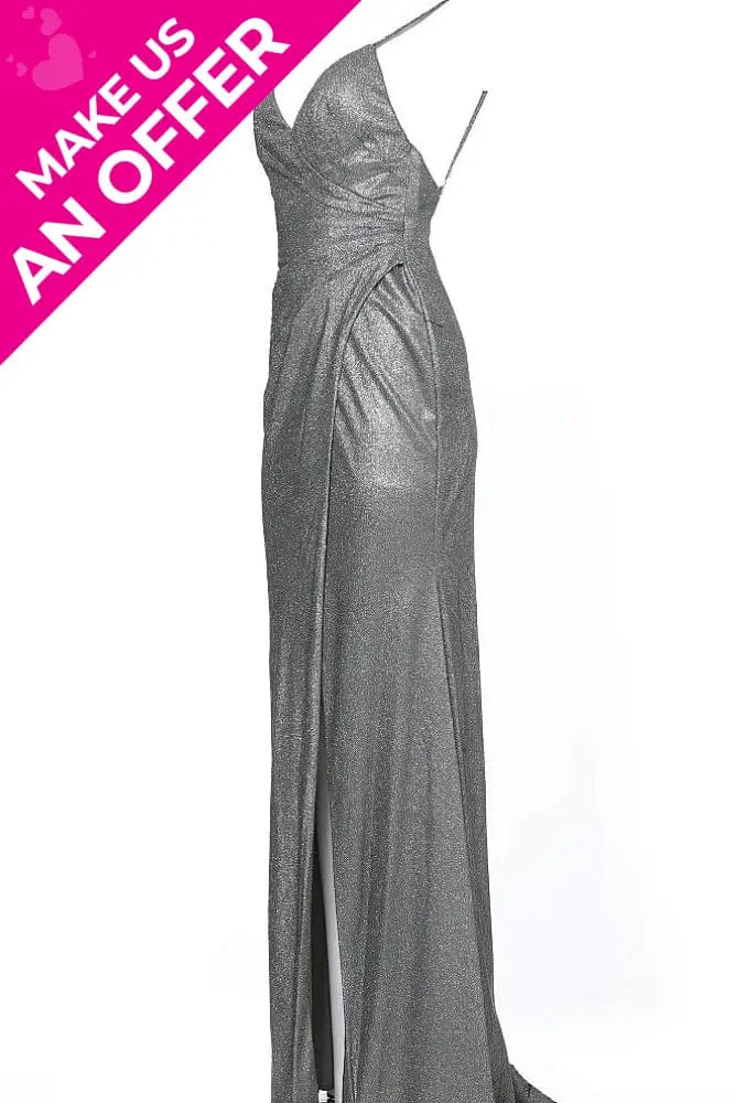 Jovani gunmetal dress 67102 RRP £ 520