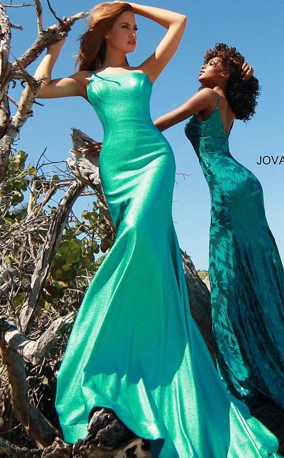Jovani 02136 green dress  RRP £ 620