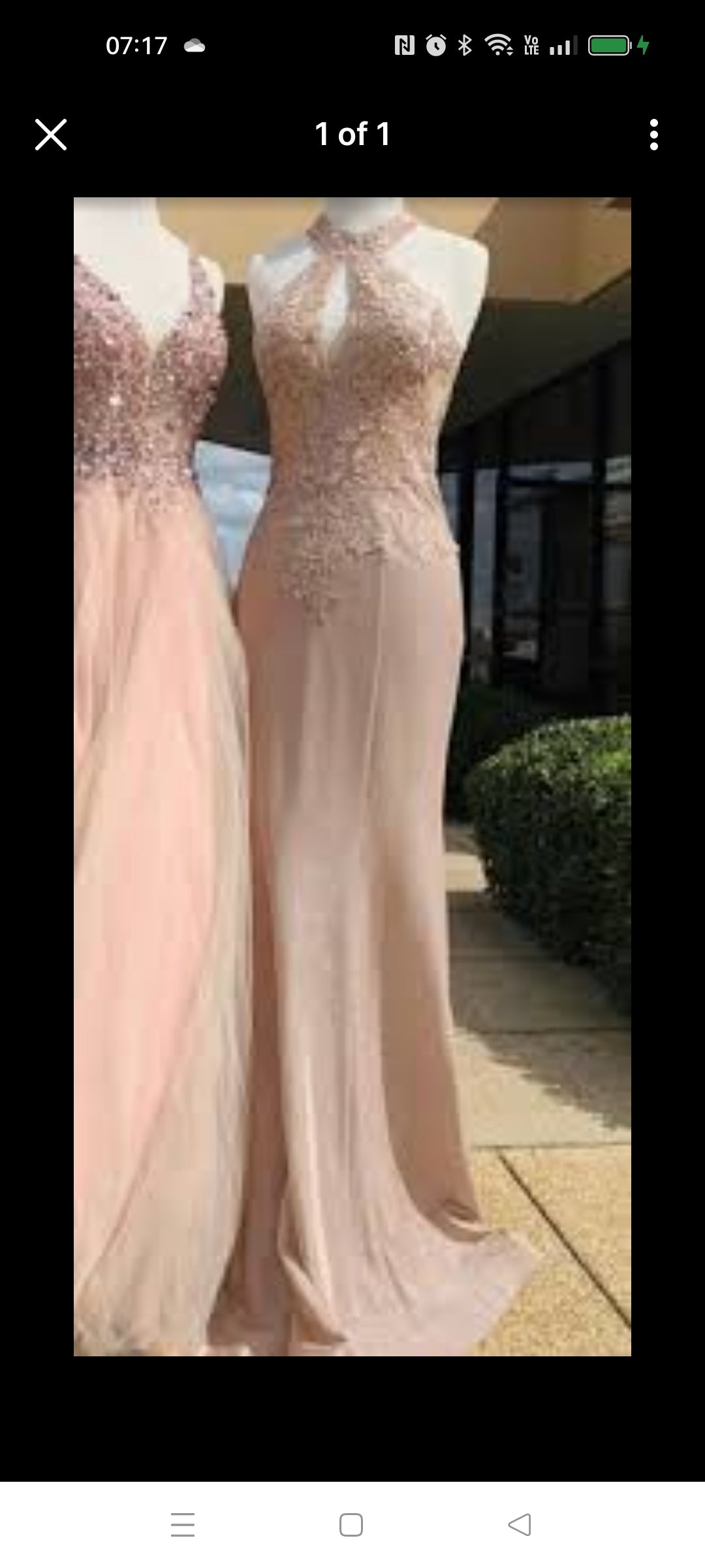 Jovani jvn02746 nude Dress  RRP £ 550