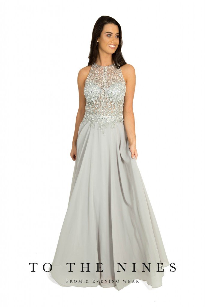 Tnv005 silver to the nines dress  RRP £ 520