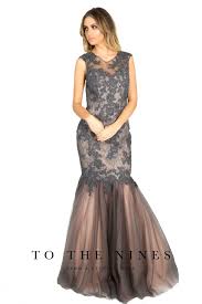 TNC411 Charcoal To The Nines Dress  RRP £ 590