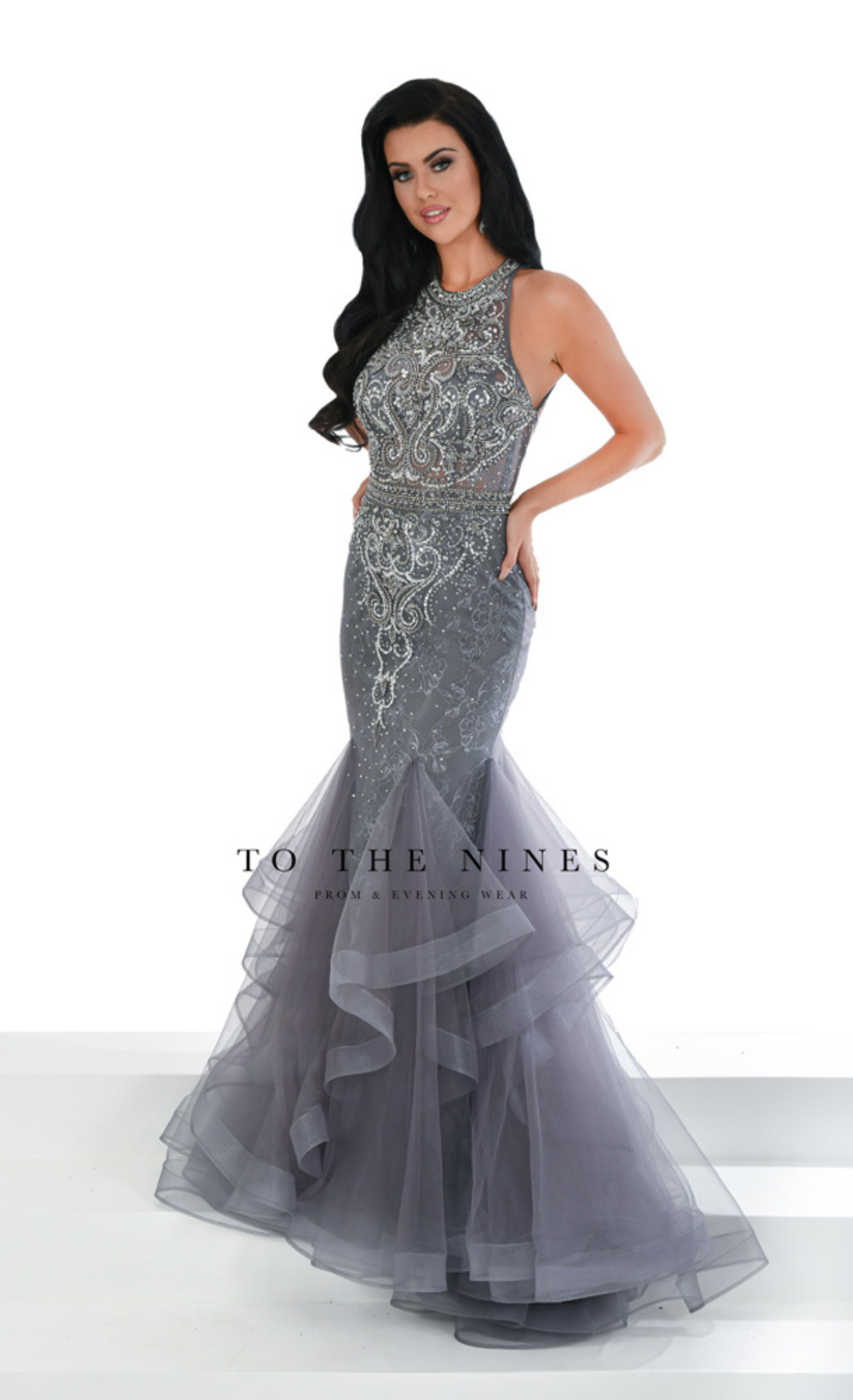 TNW646 Charcoal To The Nines Dress  RRP £ 590
